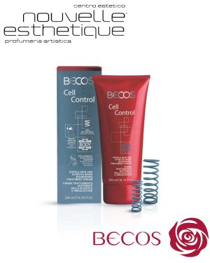 BECOS CELL CONTROL CREMA NUTRIENTE PELLE ELASTICA E SMAGLIATURE 200ML cosmesi trattamento per il viso corpo BV023