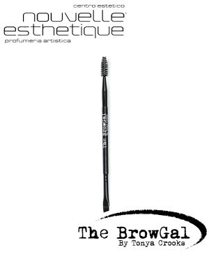 The BrowGal Eyebrow Dual Ended Brush SOPRACCIGLIA Make Up Occhi Trucchi BGBRSH01