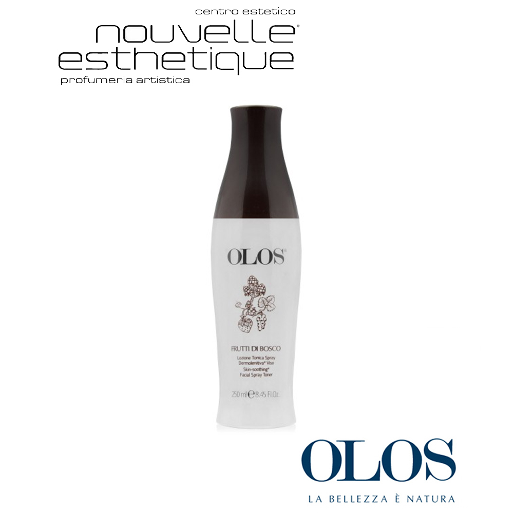 OLOS FRUTTI DI BOSCO LOZIONE TONICA SPRAY DERMOLENITIVA VISO 250ML cosmesi trattamento per il viso corpo 8023361026894 OLOS FRUTTI DI BOSCO LOZIONE TONICA SPRAY DERMOLENITIVA VISO 250ML cosmesi trattamento per il viso corpo 8023361026894