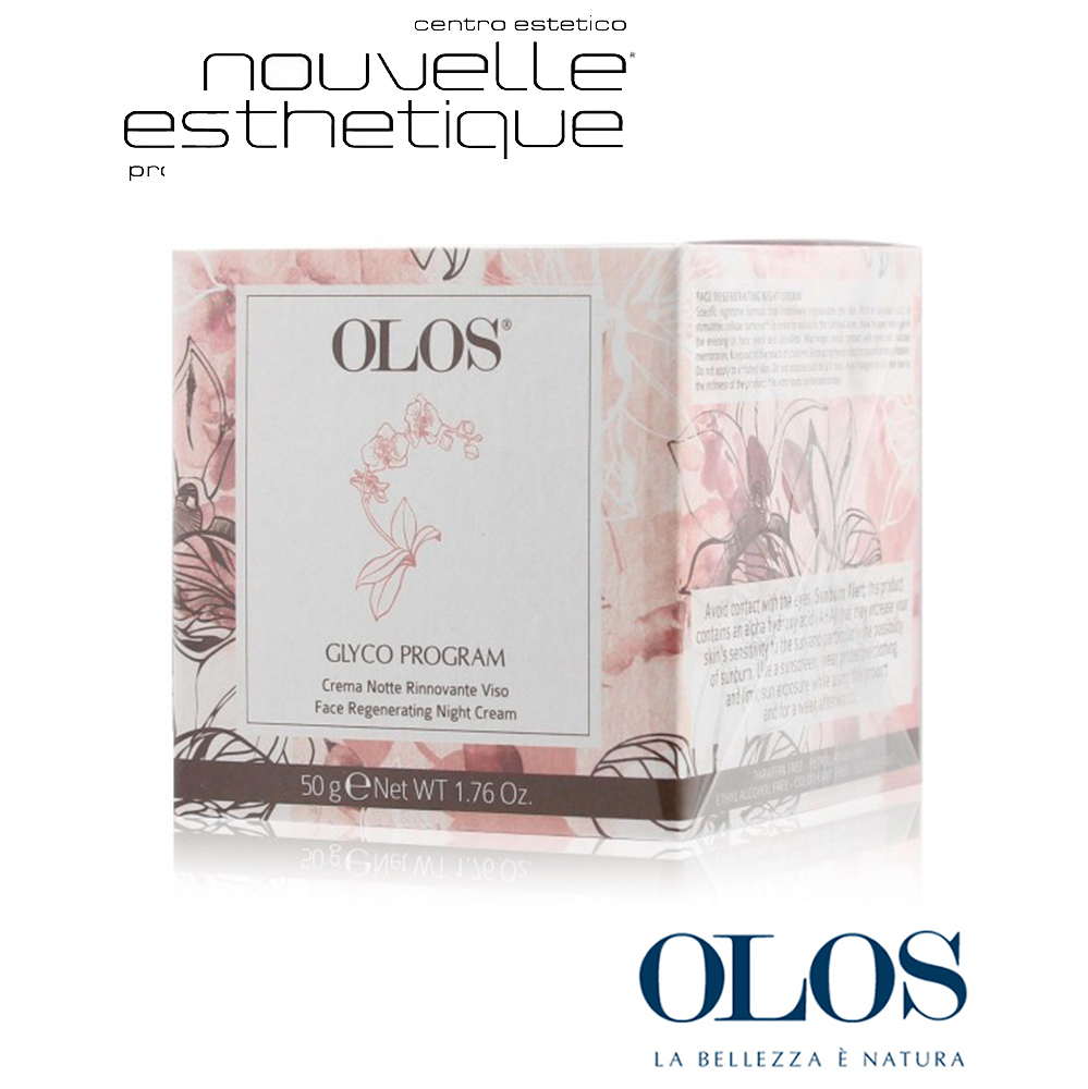 OLOS GLYCO PROGRAM CREMA NOTTE RINNOVANTE VISO 50GR cosmesi trattamento per il viso corpo 8023361027280 OLOS GLYCO PROGRAM CREMA NOTTE RINNOVANTE VISO 50GR cosmesi trattamento per il viso corpo 8023361027280