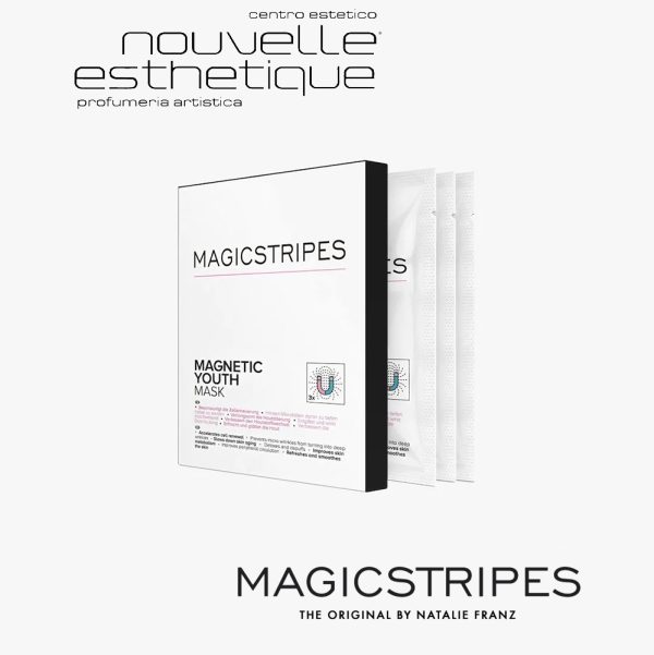 MAGICSTRIPES MAGNETIC YOUTH MASK BOX 3 PACK MASCHERA VISO Trattamento MANI bellezza cosmesi MS011