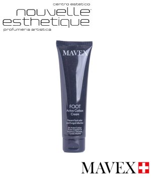 MAVEX CREMA PIEDI CARBONI ATTIVI cura professionale per i tuoi piedi pedicure trattamenti manicure MA005