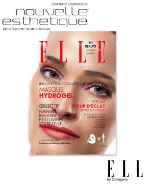 ELLE BY COLLAGENA MASCHERA DI COUP D'ECLAT HYDROGEL SERUM ELLE003 ELLE di Collagena radiance mask è particolarmente consigliato per i problemi di bellezza